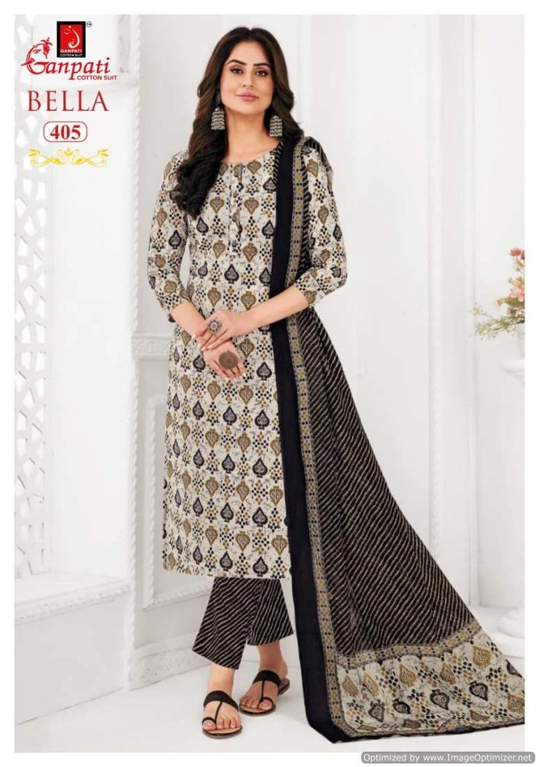 Ganpati Bella Vol 4 Cotton Wholesale Readymade Salwar Suit Catalog — Wholesale Salwar Suits, Ganpati wholesale from Surat - Gallery Image 11